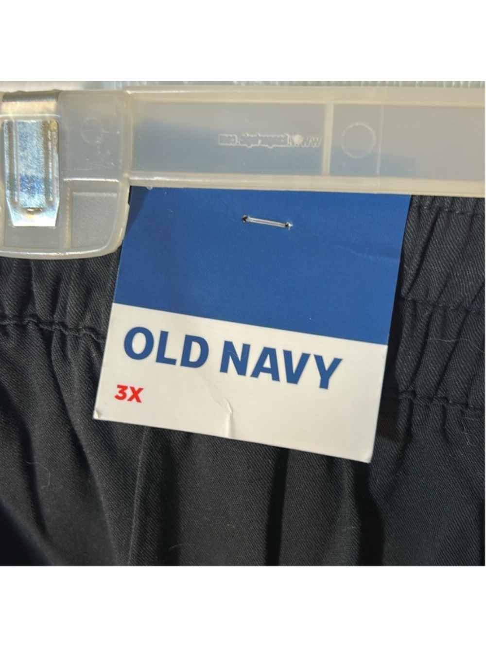 Old Navy Women's Black rayon Shorts size 3X NWT - Picture 4 of 6